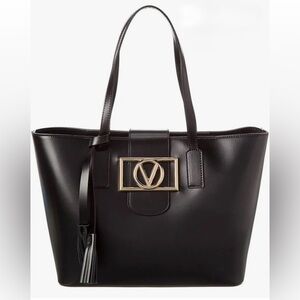NWT  Valentino by Mario Valentino Delphine Super V Tote With Dust Bag